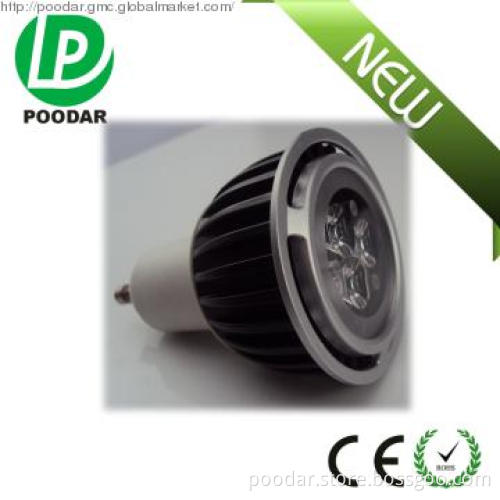 GU10 Dimmable 3x2w led spotlight